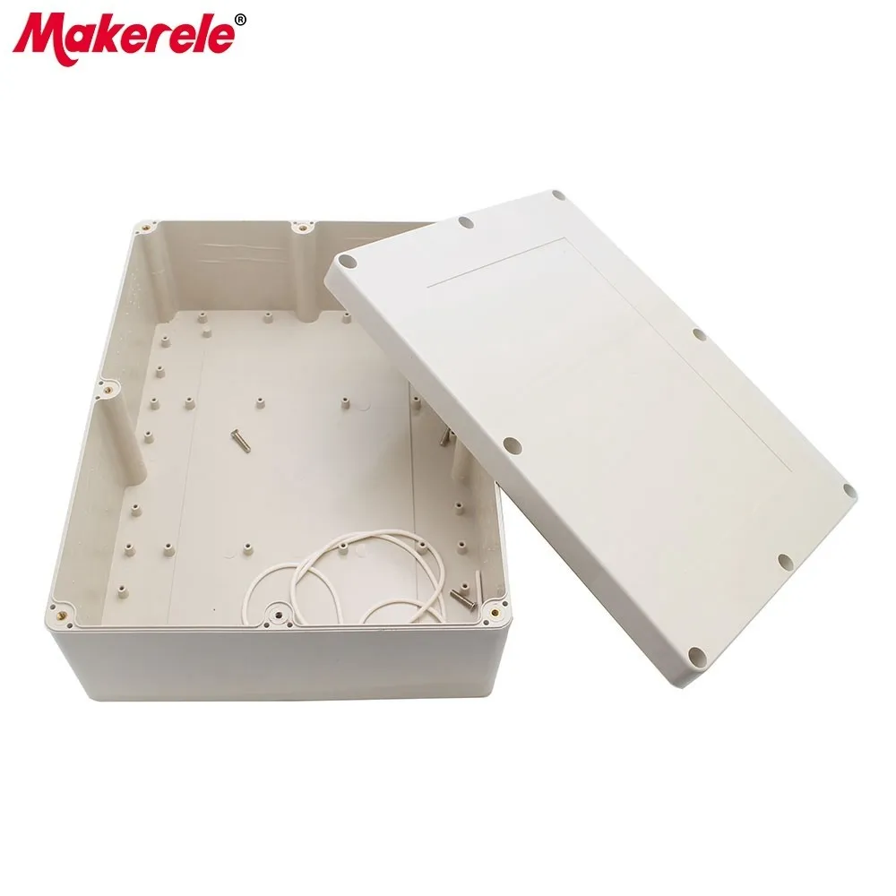 Корпус ABS Материал Соединительная коробка IP65 водонепроницаемые электрические щиты открытый пластиковый корпус для электроники электро проект коробка