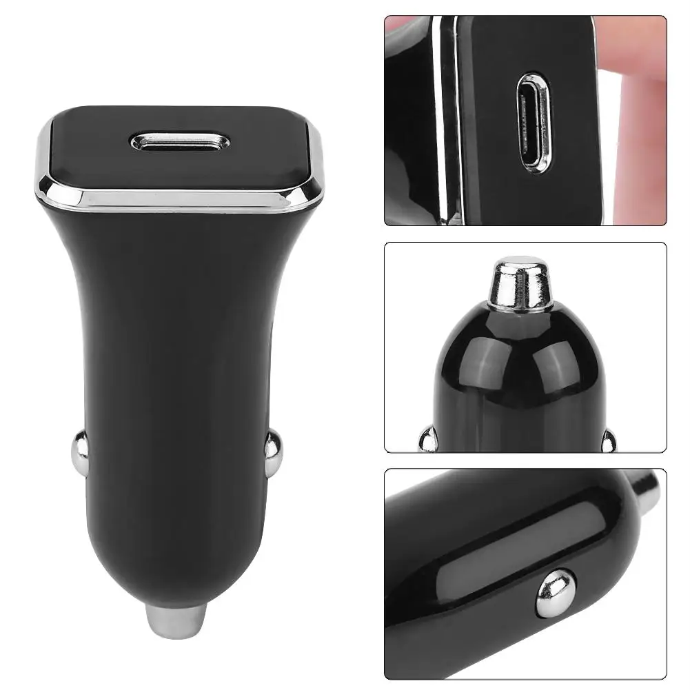

Car USB Car Charger Type-C Fast Quick Charge Charging Socket Power Adapter lighter usb car lighter adapter Car Accessories New