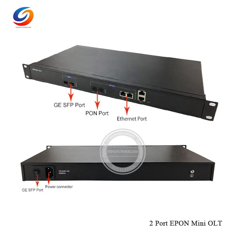 2018 Горячая 1G мини 2 порта EPON OLT подходит для HUAWEI ZTE FH ONU ONT с модулями