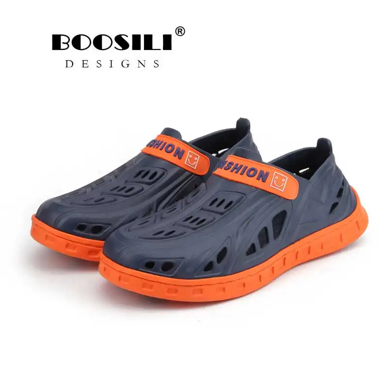 Mens Sale Real Brand Fashion Sandals 2019 Eva Clogs Swimming Shoes Men Croc Band Summer Water Black White Air Beach Garden Shoe