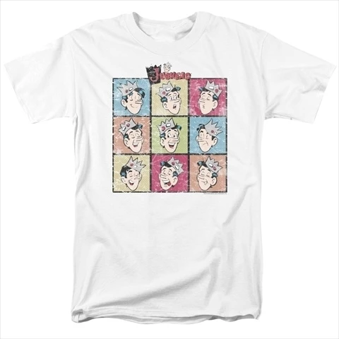 Archie Comics-кувшин головы-короткий рукав для взрослых 18-1 Tee Белый-Extra Large |