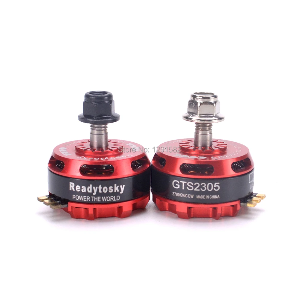 Бесщеточный мотор GTS2305 2305 2450kv/2700kv 3 5S красный/черный для квадрокоптера QAV R 220 250 270
