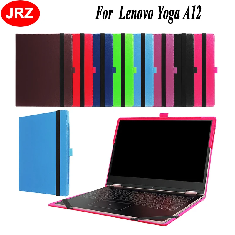 Кожаный чехол-книжка JRZ для Lenovo Yoga A12 12 2 дюйма с шелковой текстурой чехол планшета