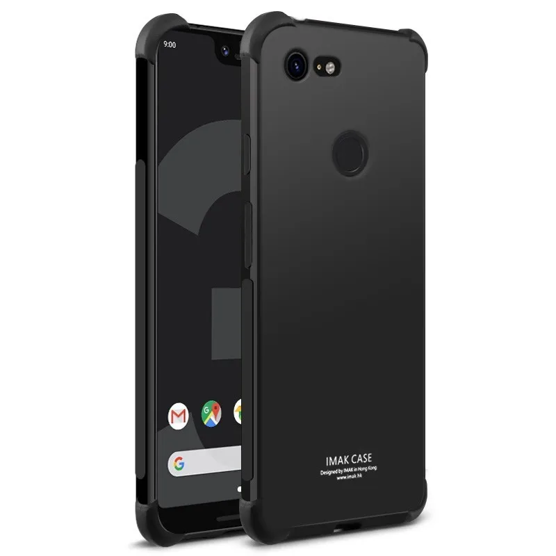 Чехол Imak Corners Airbag ДЛЯ Google Pixel 3 XL противоударный мягкий ТПУ полное покрытие Матовая