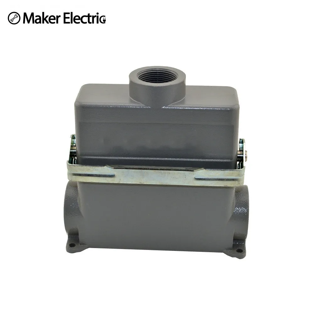 

Industrial Plug HE-024-4D16A terminal block power crimp plug heavy duty connectors 24 Core / Pin Single Buckle Authentic