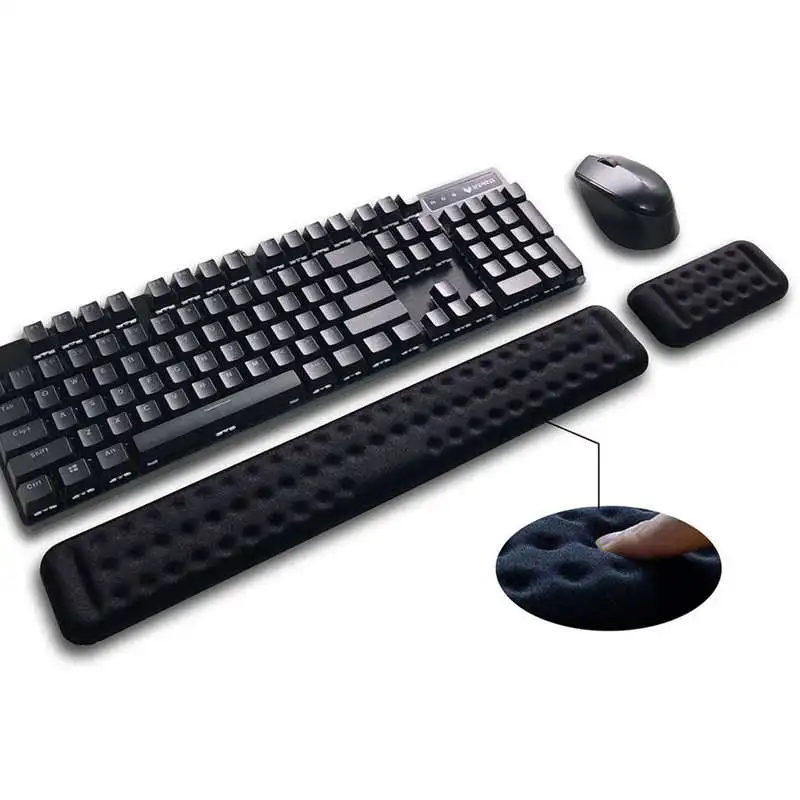 Клавиатура подставка для запястья и мышь поддержка запястья набор-Memory Foam игровая подушка для запястья для офиса, компьютера, ноутбука и Mac Typing-Erg