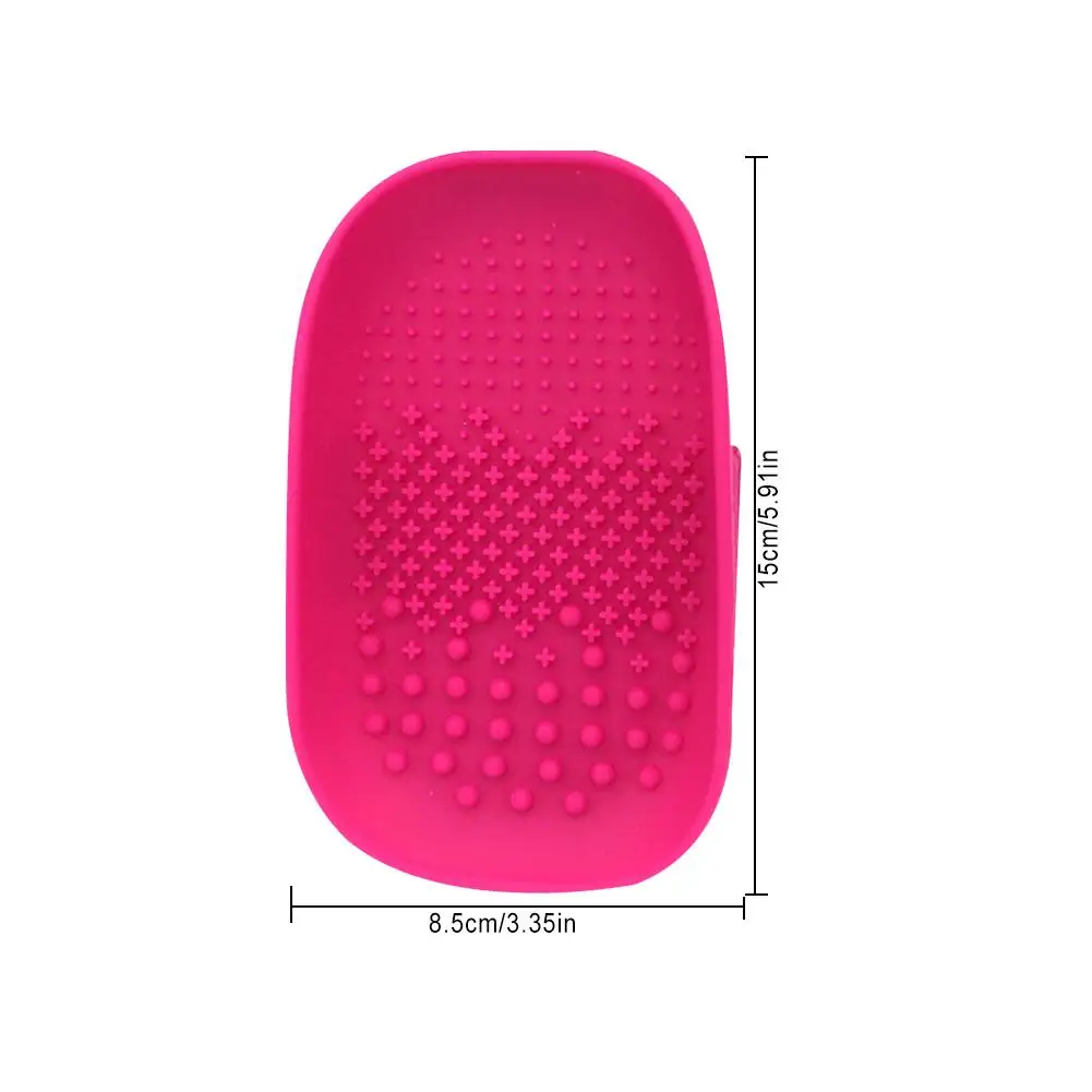 Makeup Brush Cleaner Makeup Brush Cleaner Pad Cosmetic Brush Cleaning Mat Portable Washing Tool Scrubber Makeup Brush Cleaner Makeup Brush Cleaner Pad Cosmetic Brush Cleaning Mat Portable Washing Tool Scrubber
