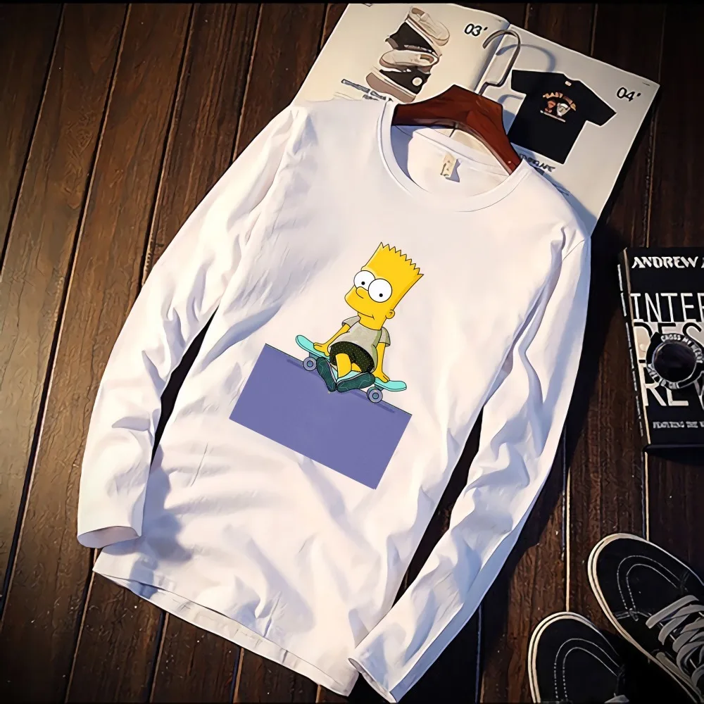 Fashion Short Sleeve T Shirt Cool Simpson Movie Figures Printed 100% Cotton Top Tees Casual O Neck T Shirt Unisex Female TShirt|T-Shirts| - AliExpress