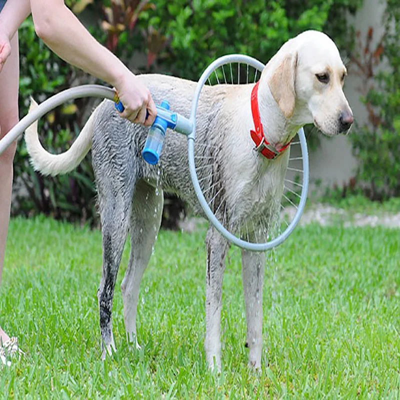 

360 Degree Shower Tool Pet Dog Cat Bathing Cleaner Kit Cleaning Woof Washer 360 By Bulb Head Perfect Dog Washing Station