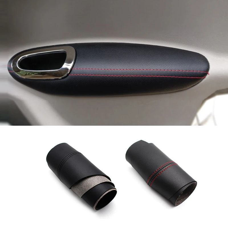 Для Peugeot 301 2014 2015 2016 2017 2018 4 шт. внутренняя панель подлокотника из микрофибры