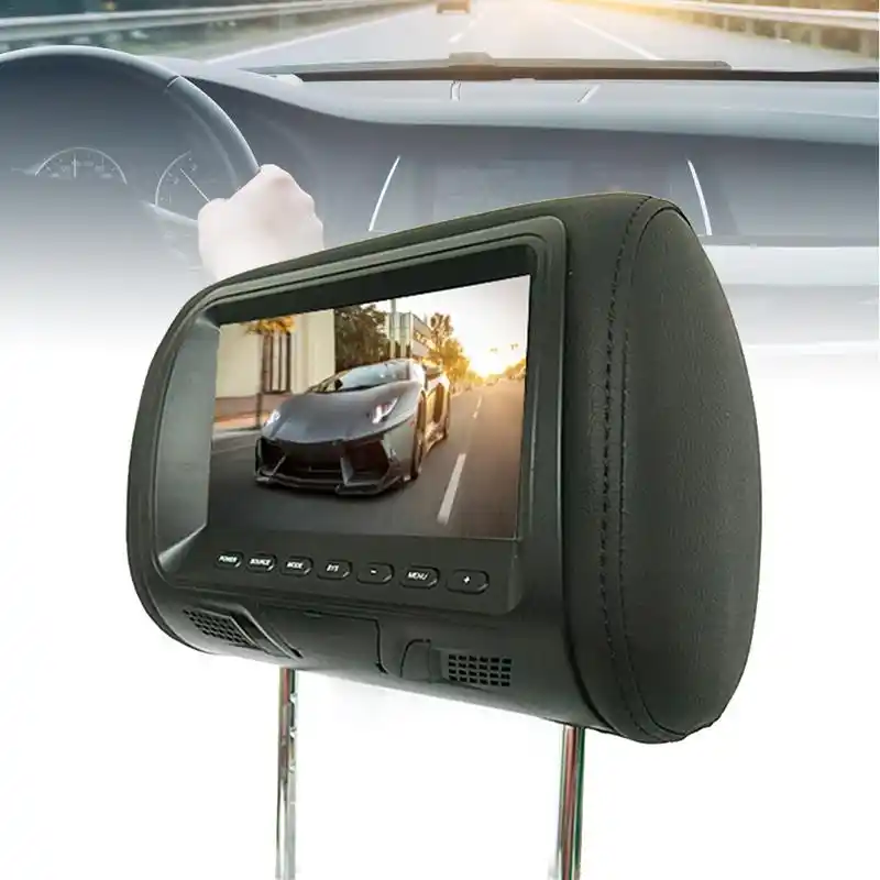 7 inch Car Video Headrest Monitor Mobile TV Display Screen for Lexus Toyota Acura Honda Skoda VW