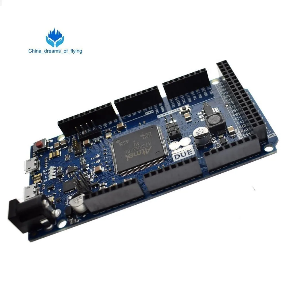 Официальная совместимая плата DUE R3 SAM3X8E 32 битная рукоятка/Mega2560 Duemilanove 2013 для Arduino Due
