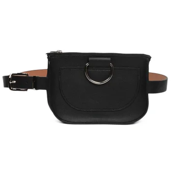 

NEW-Women Waist Pack Serpentine Pack Pu Leahter Waist Bag Famal Fashion Snake Skin Waist Belt Female Purse