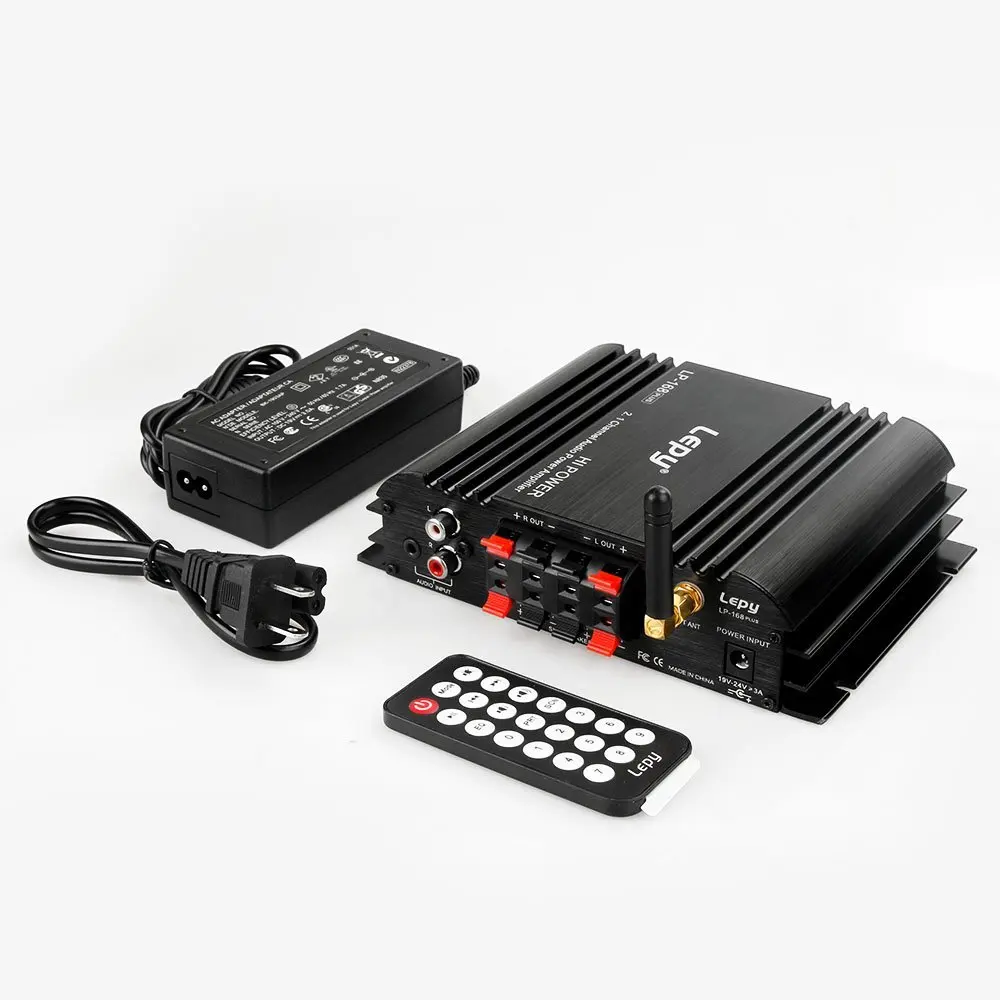 

Tsumbay Mini bluetooth Audio Amplifier Hi-Fi Powerful Sound for Home Car USB/ bluetooth/ SD/ TF Card Supported Audio Amplifier