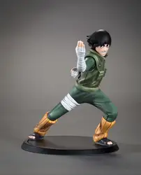 Наруто Rock Lee фигурку ПВХ Новая коллекция Коллекция игрушечных фигурок для ChristmasT156