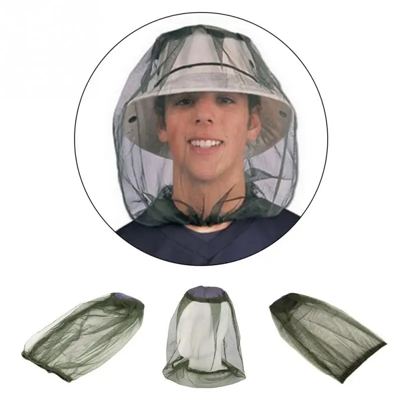 

Midge Bug Camping Protector Hat Face Mesh Mosquito Head Insect HOT Travel Mosquito Net