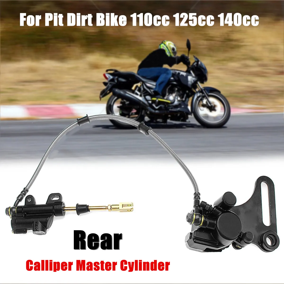 

Pit Dirt Bike 110cc 125cc 140cc Rear Foot Brake Calliper Master Cylinder For WPB Demon X M2R/Orion Braaap DHZ