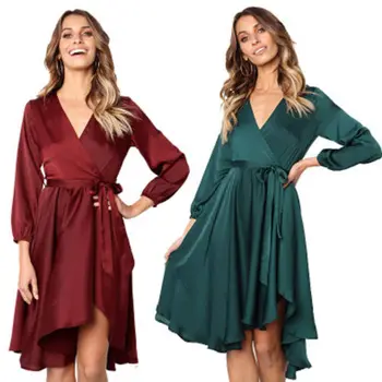 

Sexy Lingerie Women's Silk Lace Robe Dress Babydoll Nightdress Nightgown Sleepwear Nightgown Nighdress