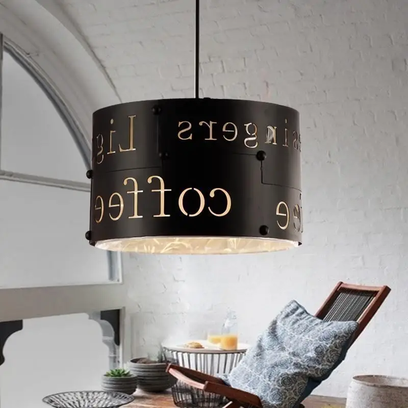 

Loft European Industrieel Nordic Design Light Industrial Hanglampen Deco Maison Lampara Colgante Lampen Modern Hanging Lamp