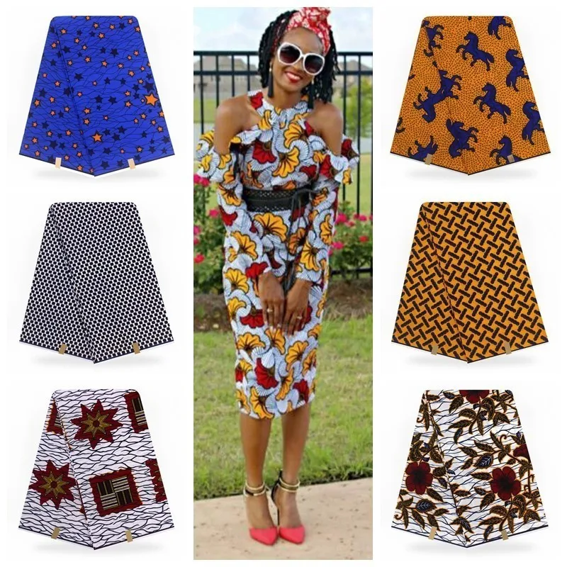 

6yards veritable batik prints ankara african wax print fabric real wax Veritable 2019 african wax cloth Veritable wax wrappar