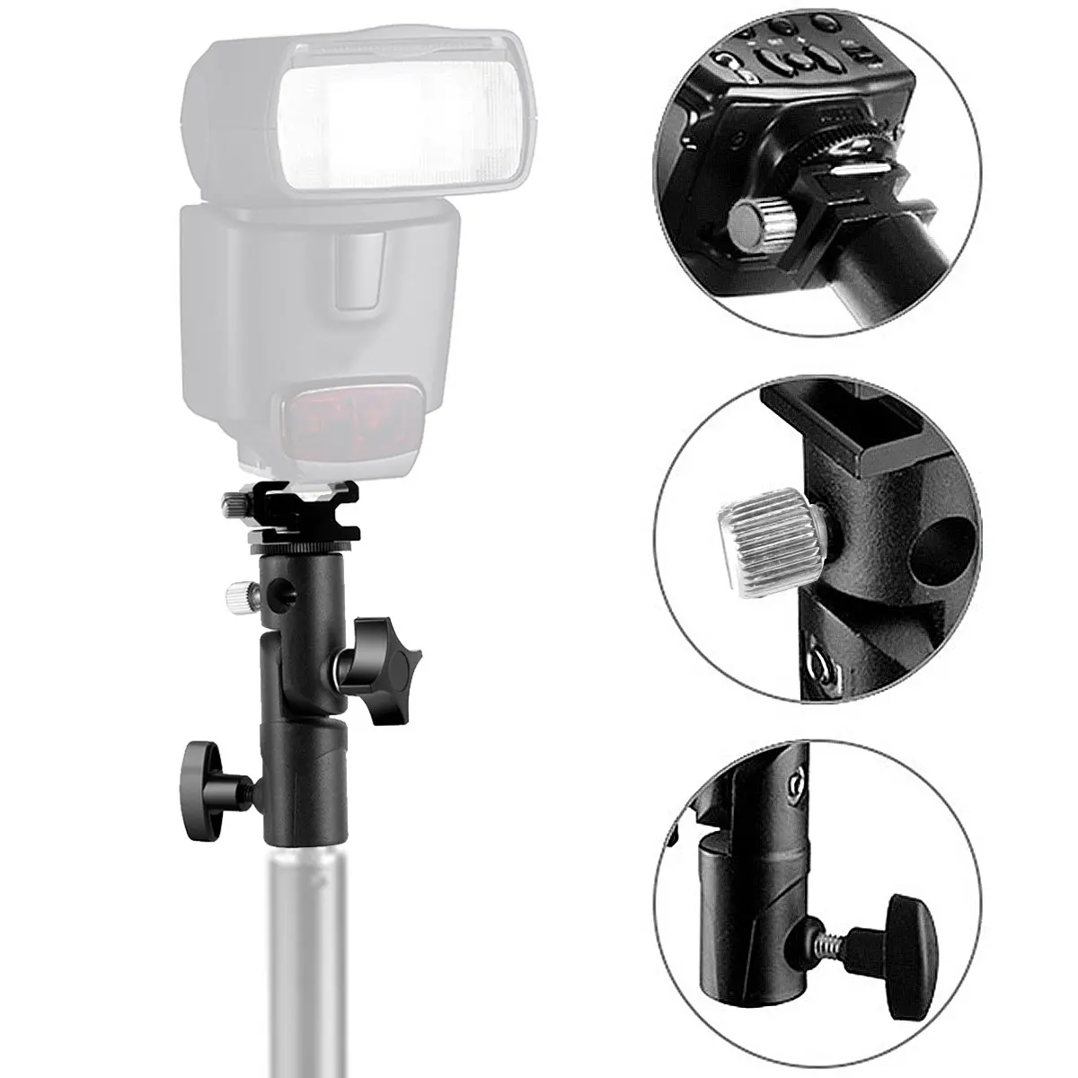 Камера флэш крепление для вспышки Speedlite профессиональный поворотное соединение