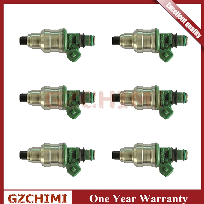 MD189021 INP 534 FJ530 M332 57692 6 шт. оригинальные топливные форсунки для Mitsubishi Montero 1994 1995 1996 3.5L
