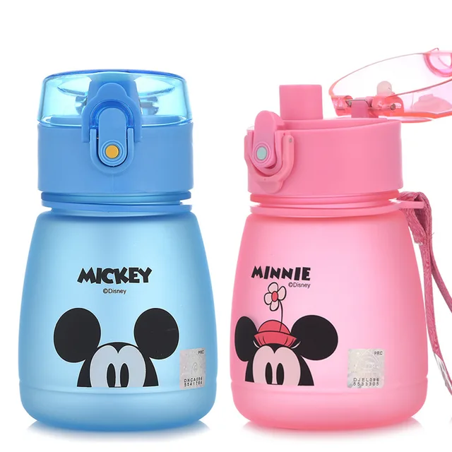 Special Price Disney Baby Minnie Mickey Plastic Feeding Cup Cartoon Sports Water Bottle Learn Drinking Straw Cup As A Gift School Bottle 300ML Special Price Disney Baby Minnie Mickey Plastic Feeding Cup Cartoon Sports Water Bottle Learn Drinking Straw Cup As A Gift School Bottle 300ML