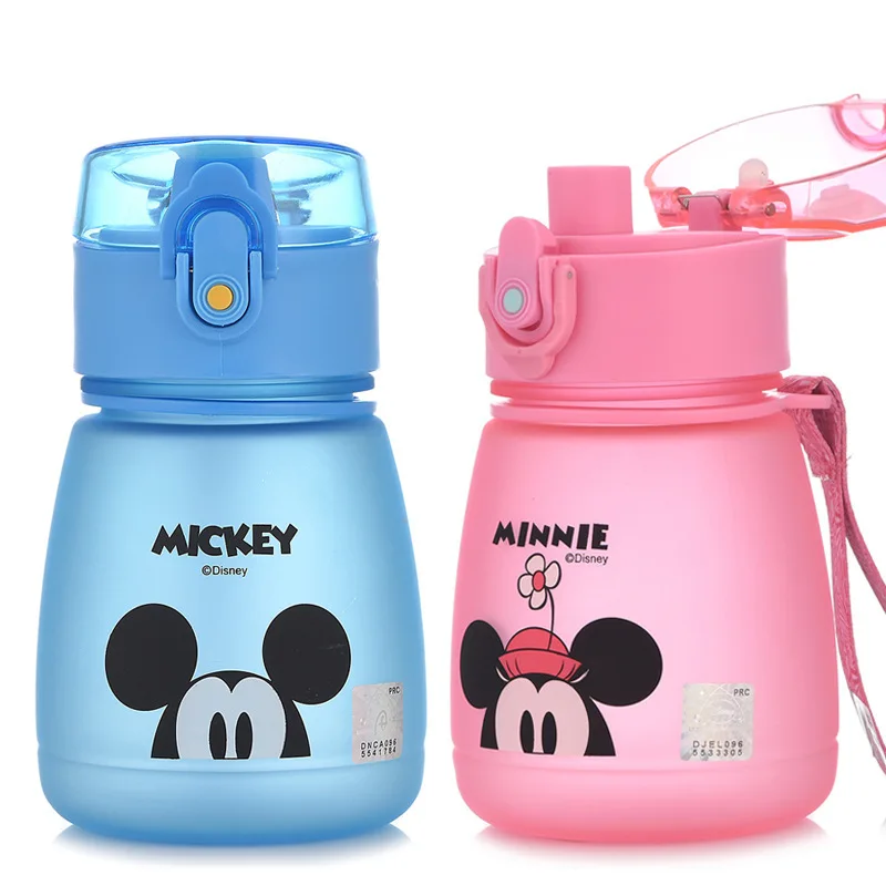 Disney Baby Минни Микки пластиковая чашка для кормления мультфильм Спортивная