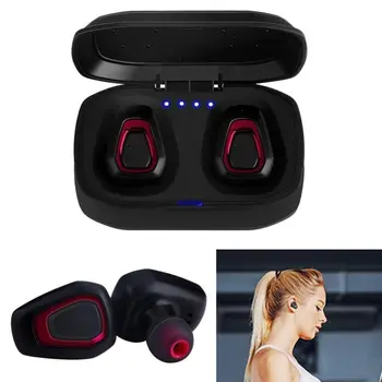 

A7 TWS Wireless Stereo Buletooth Earbuds Stereo In Mini in Ear HIFI Sport Earphones 50mAh for Phone+300mAh Battery Charging Case