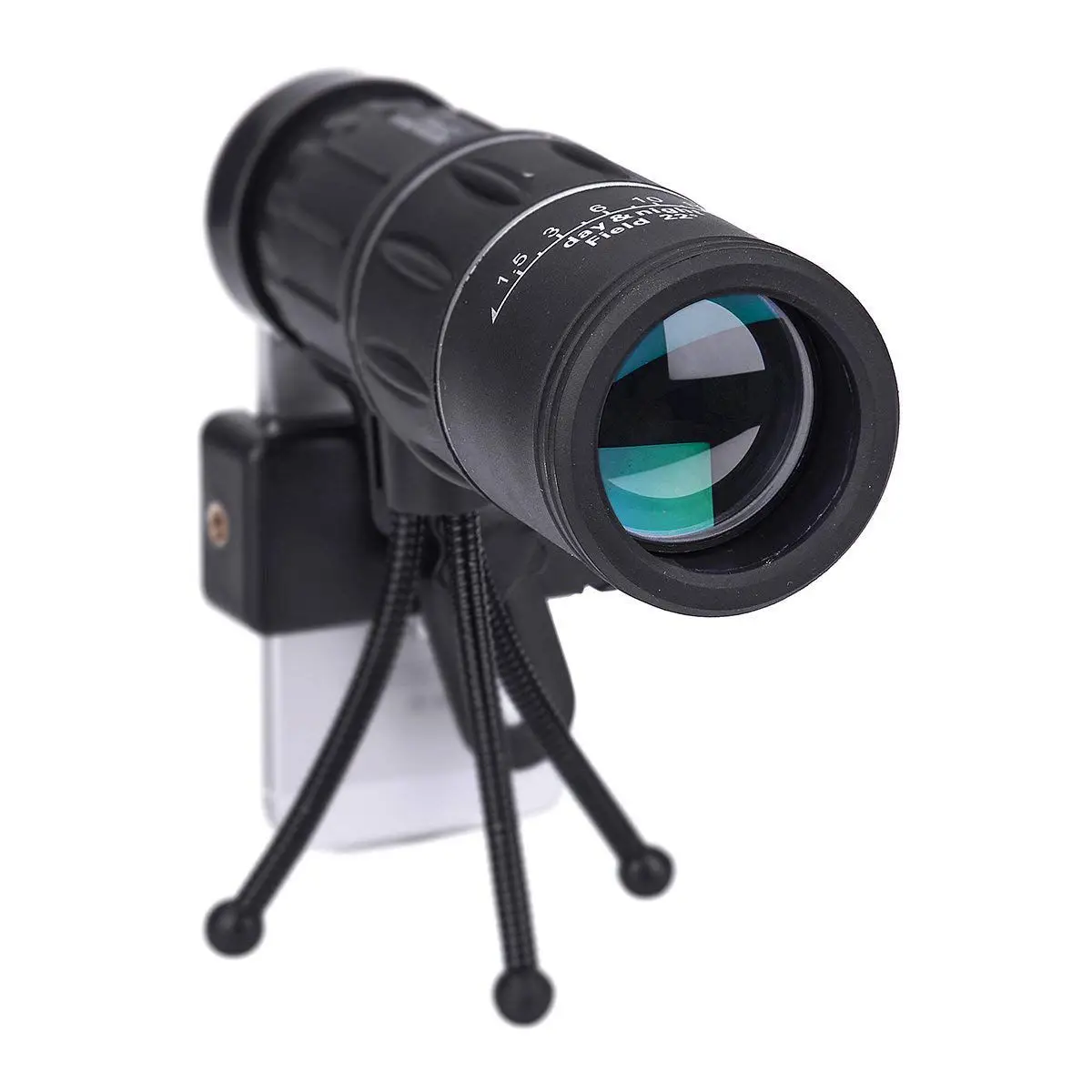 16x52 التركيز المزدوج أحادي تلسكوب ، للماء الإكتشاف نطاقات ، HD واسعة الرؤية ، مع ترايبود/العالمي هاتف محمول محولات ل
