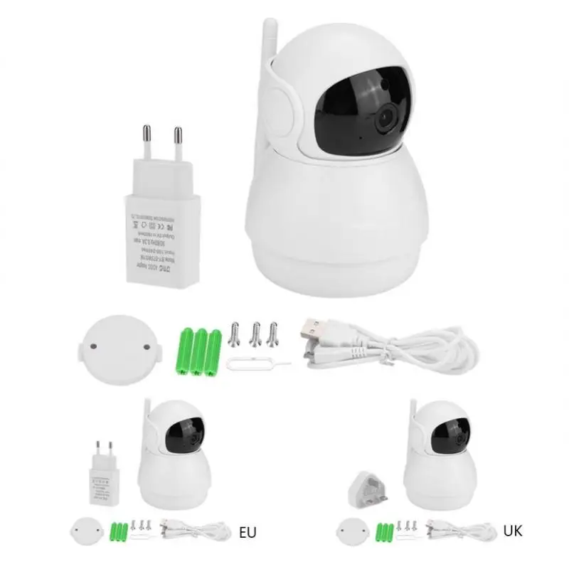 

360 Degree 1080P FHD Panoramic Wifi Camera Smart Sensor For Home Security Cam High Quality
