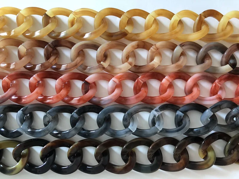 

2019 DIY Resin Package ewelry Chain Second Gram Force Woman Bag strap obag handle Ornaments Parts Chain wholesale