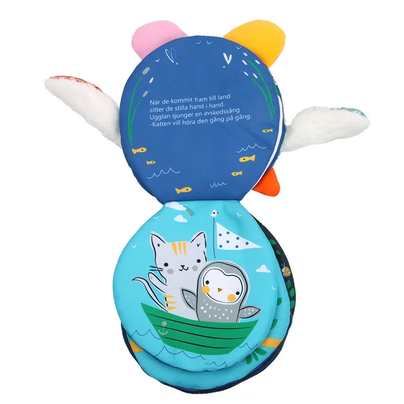 Baby Cloth Books Cute Owl Newborn Toddlers Story Book Early Learning Educational Toy Gift YJS Dropship Baby Cloth Books Cute Owl Newborn Toddlers Story Book Early Learning Educational Toy Gift YJS Dropship