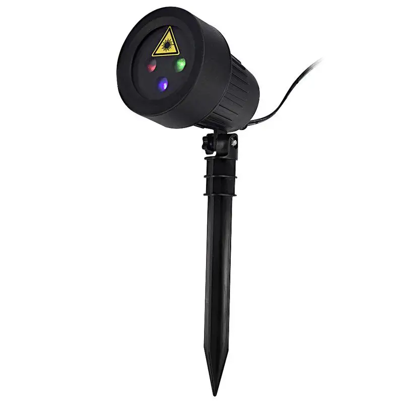 

Kaigelin LED Christmas Lights Outdoor Projector Star Stage Disco Laser Lamp Garden Lawn RGB Static Starry Light RF Remote