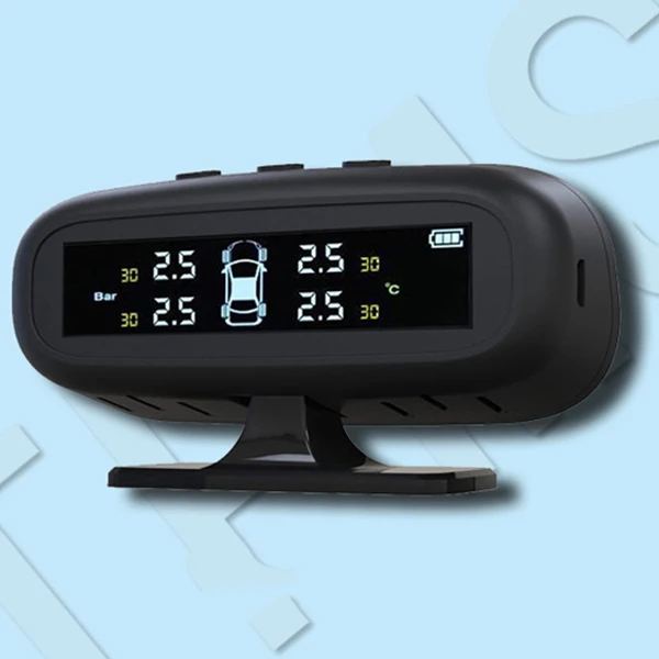 Оригинальная Солнечная Tpms Автомобильная сигнализация давления в шинах монитор