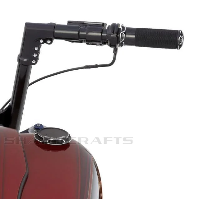 Резиновые ручки для мотоцикла 1 дюйм Harley Sportster Iron XL883 XL1200 Softail Fat boy Dyna Street Bob V Rod