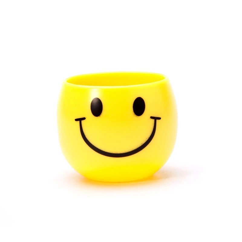 Expression Home OP Pot Desk Decor Emoji Bonsai Mini Hair Grass Plant