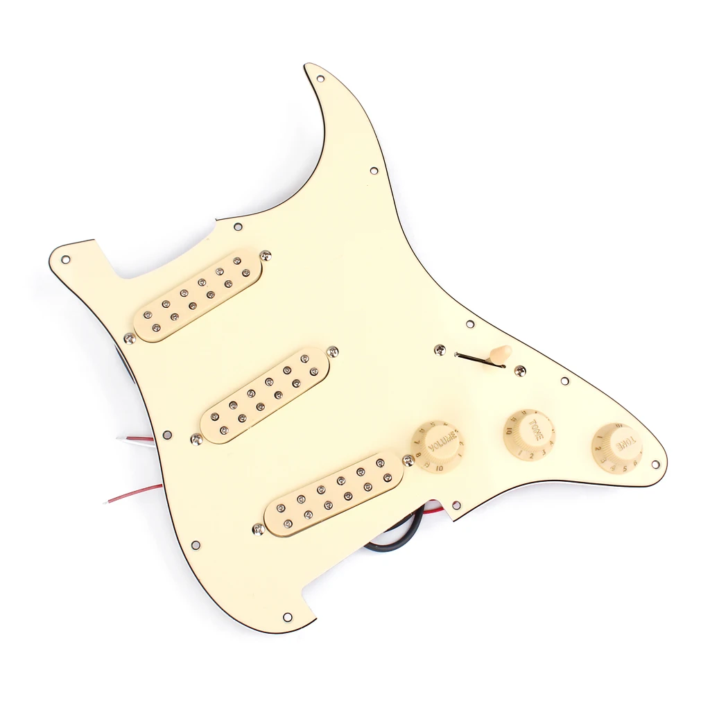 Prewired 3-слойный скребок HHH для Fender электрогитара Strat | Спорт и развлечения