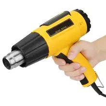 Двухтемпературный пистолет горячего воздуха 220-240 В 50 Гц 1600 Вт электронный пистолет горячего воздуха пайка инструмент для украшения термоусадочная упаковка