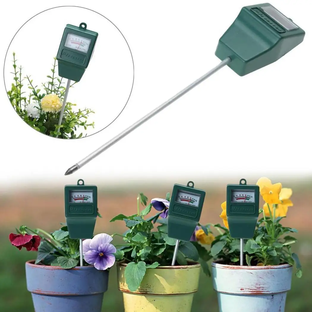 

Garden Plants Crops Soil Acidity PH About 3.0 - 10.0 Analog Tester No Measurement 19.0cm / 7.5inch Tool