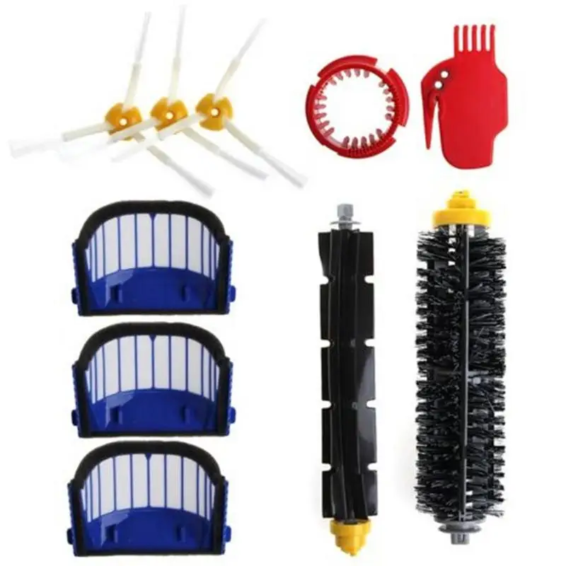 Sweeping Robot Vacuum Cleaner Accessories Plastic Brush Filter Brush For iRobot Roomba 600 Series