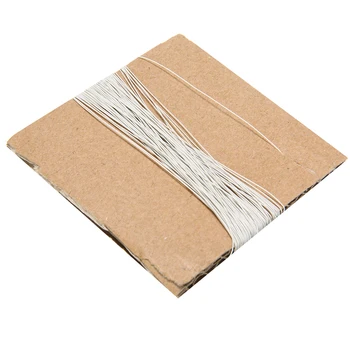 

10m UL10064 White Wire 36AWG 0.28mm Micro Litz Wire Solder with High Conductivity High Temperature Cable Wire