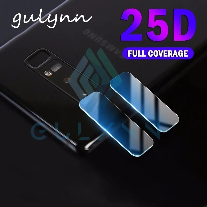 2 шт. 25D Защитная пленка для объектива камеры закаленное стекло Samsung S8 S9 A8 Plus 2018 J 4 6 7