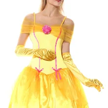 Высококачественное сексуальное платье Золушки Белоснежки для принцессы вечерние карнавальные костюмы на Хэллоуин, великолепная форма для сцены