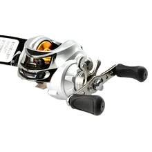 10BB шариковые подшипники левая/Левая рука Приманка литья Рыболовная катушка+ односторонняя муфта GT 6,3: 1 высокая скорость для ловли карпа pesca