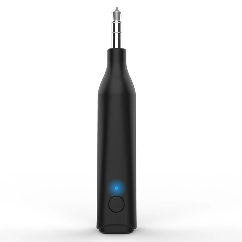 Дешевый Bluetooth приемник автомобильный комплект стерео аудио Музыка Aux беспроводной мини 3,5 мм адаптер громкой связи авто для автомобиля для наушнико...