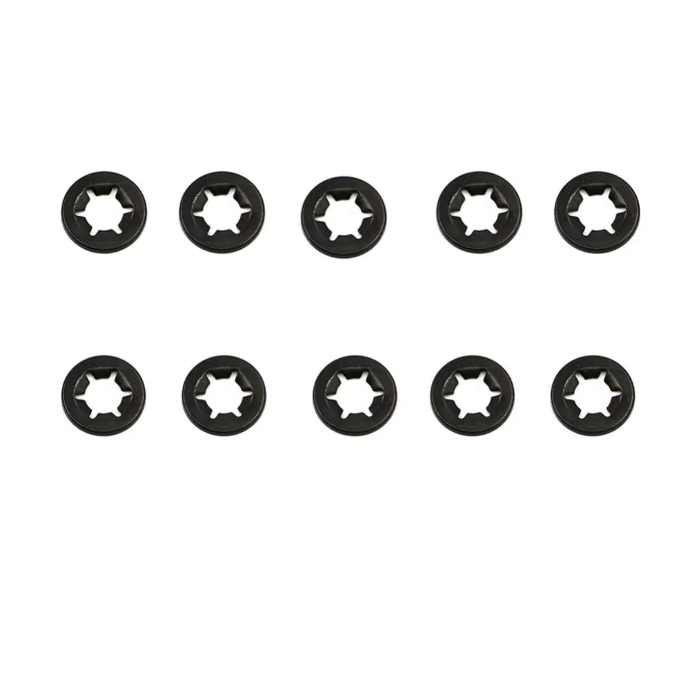 10 шт. (10 шт.) шайба с внутренними зубьями Quicklock Starlock 6 мм (M6) замком звездой