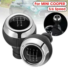 Manopla de câmbio de carro 5 6 velocidades, cabeça para mini cooper r55 r56 r57 r58 r59 r60 r61 f54 f55 f56 f57