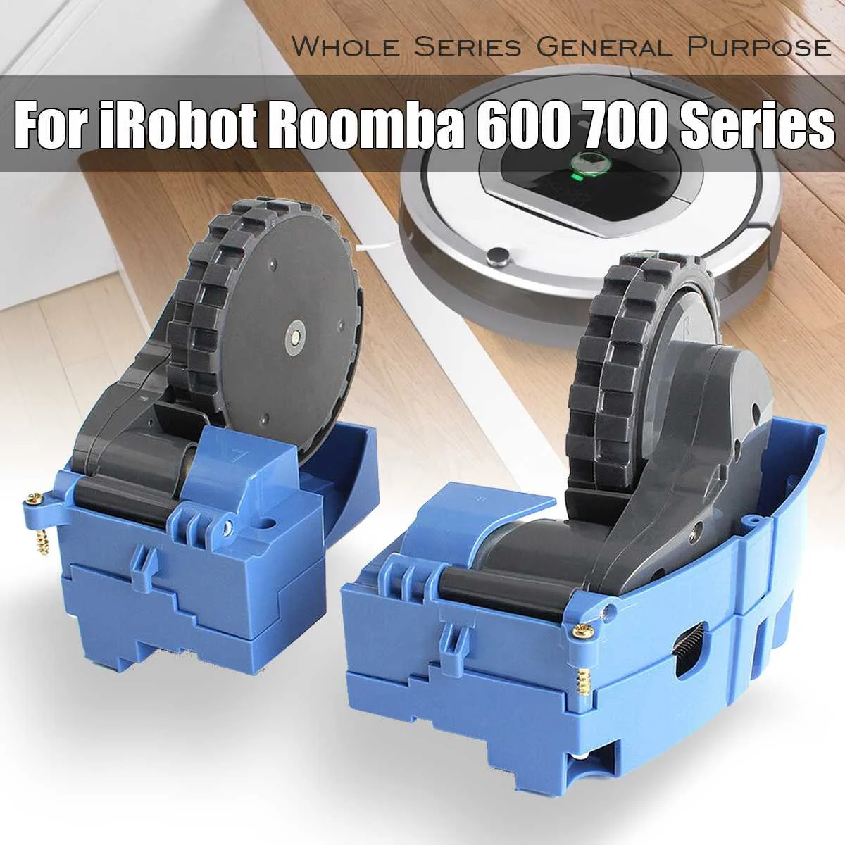 

2Pcs Motor wheel motor replacements for irobots Roombas 529 595 650 780 880 980 series Vacuum Cleaner robot Parts accessories