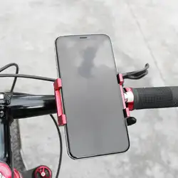 Алюминиевый MTB велосипедный держатель для телефона зажим руля велосипедный кронштейн